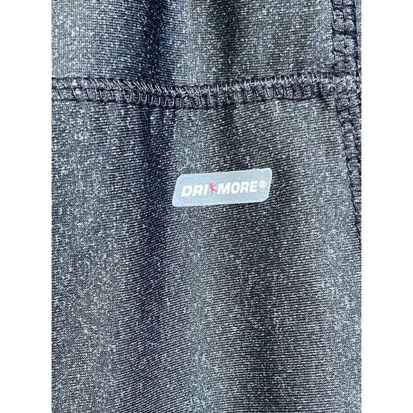 Danskin Now Pants Women Extra Large Black Cropped Yoga Activewear Fitted Stretch - Picture 5 of 7